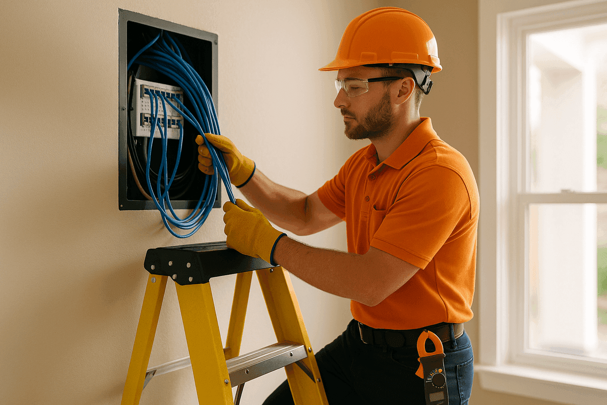 Phone, Internet & Data Cabling service by Heintz Electric